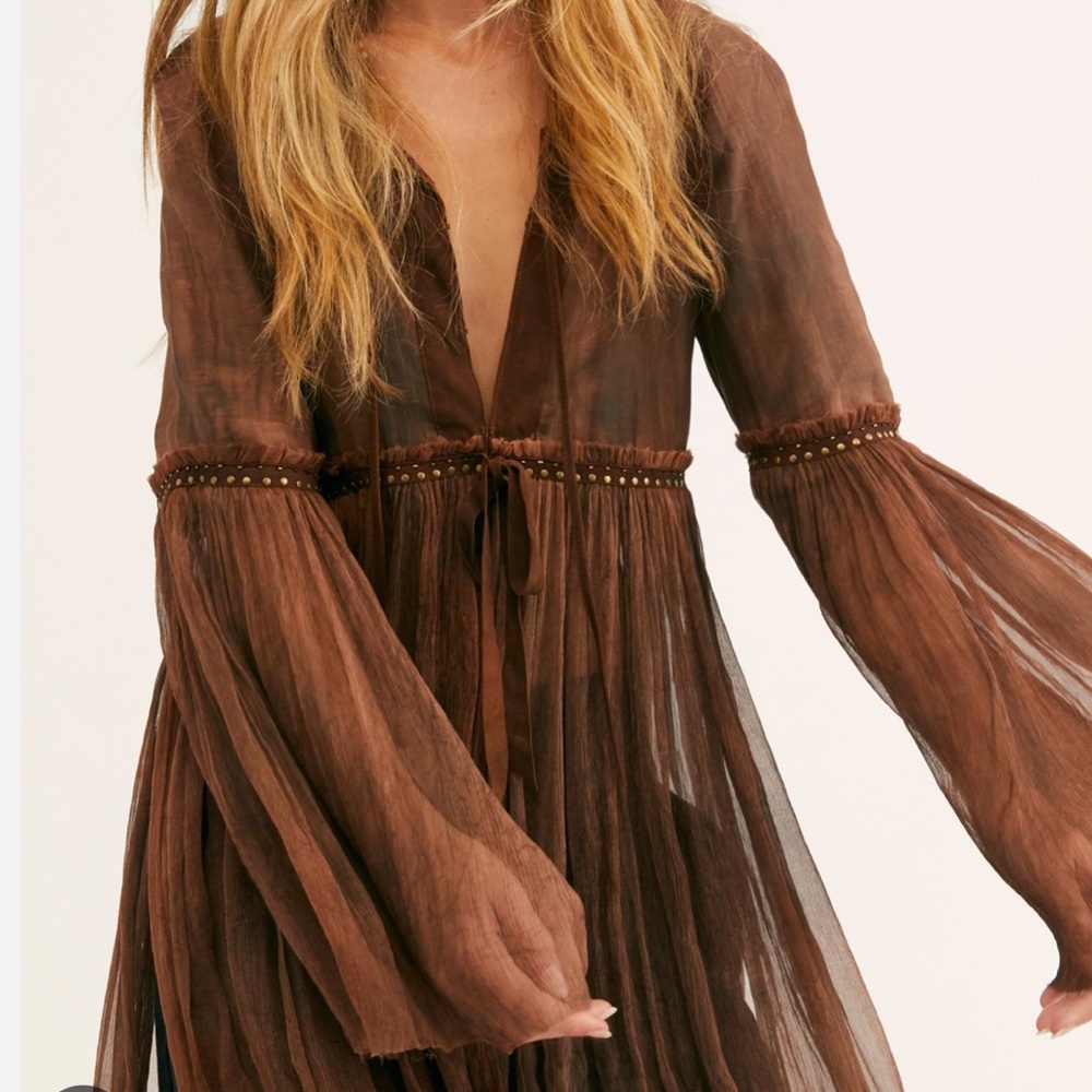 Free people Beach tie dye shirt - Picture 2 of 3
